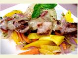 Thai Tuna and Pearl Onion Shish Kebabs
