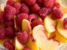 Peach Raspberry Cobbler Gob. Recipe by LilPinkieJ