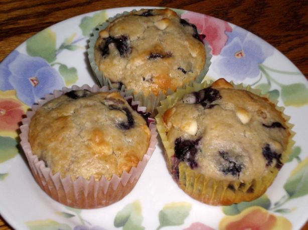 Blueberry White Chip Muffins. Photo by mailbelle