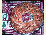 Cranberry-Almond Holiday Wreath Bread