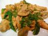 Thai-Inspired Coconut Chicken With Spinach and Mushrooms. Recipe by little_wing