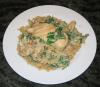 Thai-Inspired Coconut Chicken With Spinach and Mushrooms