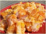 Cheese-Topped Sweet Potato Casserole