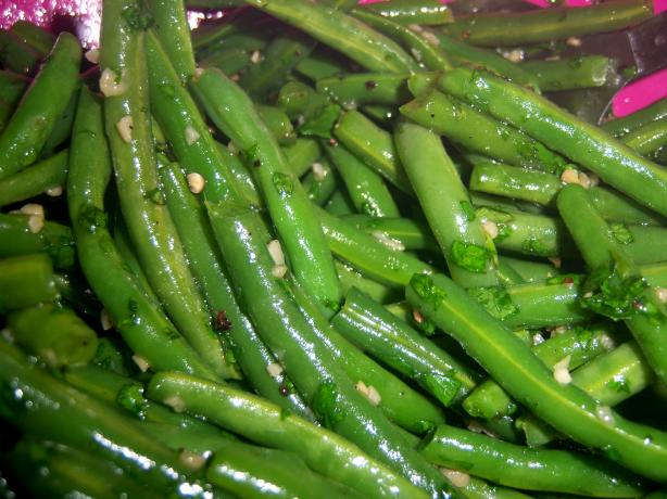 Green Beans With Coriander and Garlic: Feijao Verde Com Coentro. Photo by EmmyDuckie
