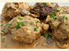 Manly-Man Salisbury Steaks. Recipe by Wildflour