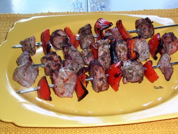 Mediterranean Pork Kabobs. Photo by WiGal