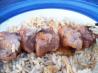 Apricot Glazed Pork Kabobs