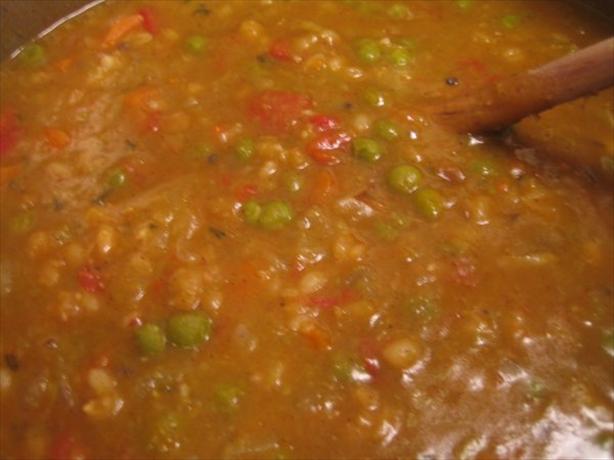 Persian Split Pea and Barley Stew. Photo by poo235