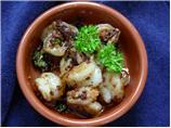 Sizzling Spanish Garlic Prawns - Tapas Style