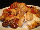 Grilled Sea Bass With a Portuguese Sauce