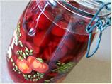 Cherries Poached in Vanilla - Cerises Poch&eacute;es