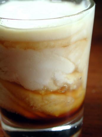 Espresso Marbled Panna Cotta. Photo by Chef floWer