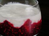 Marbled Berry Panna Cotta