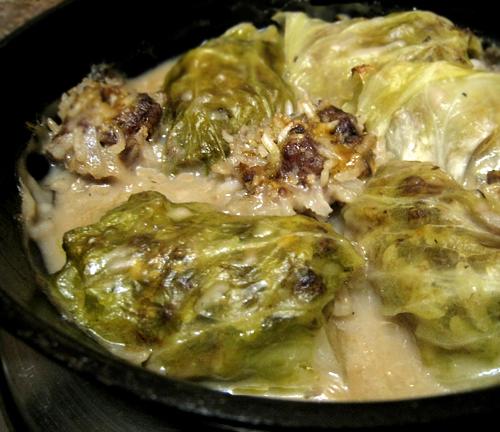 Cabbage Rolls With Mushroom Soup. Photo by Caroline Cooks