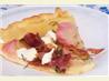 Peach, Prosciutto and Goat Cheese Summer Pizza