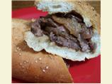 Portuguese Garlic Nailed Steak (Prego No Pao)