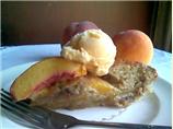Caramel Peach Pie