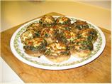 Mushrooms Stuffed With Spinach