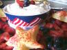 Stars and Stripes Forever Dessert. Recipe by Courtly