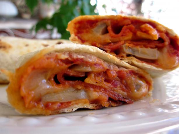 Pizza wraps. Photo by gailanng