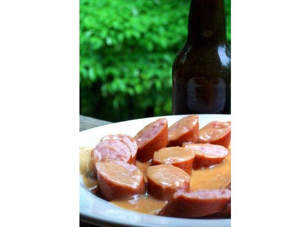 Sausage in Polish Sauce - Kielbasa W Polskim Sosie. Photo by NcMysteryShopper