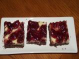 Black Forest Cheesecake Bars