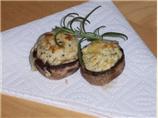 Easy Two Ingredient Stuffed Mushrooms