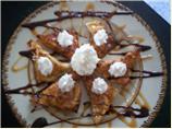 Banana Caramel Chocolate Won Tons. Photo by chef FIFI