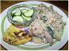 Indonesian Coconut Rice With Chicken and Zucchini
