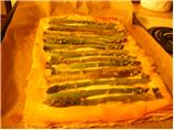 Asparagus Gruyere Tart. Photo by JenPo