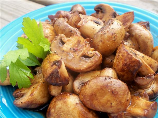 Mediterranean Balsamic Mushrooms. Photo by *Parsley*