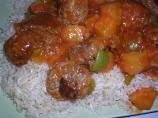 Sweet and Sour Pineapple Meatballs