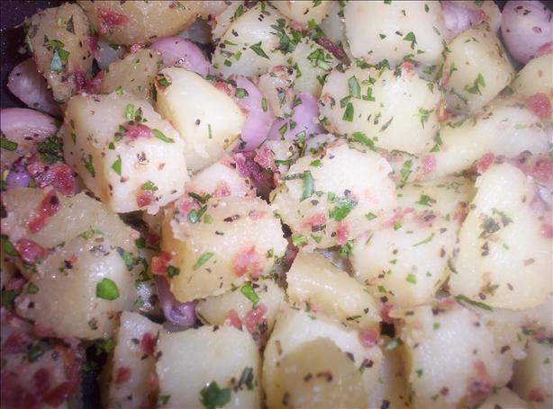Potatoes a L'alsacienne. Photo by Mims & Squims