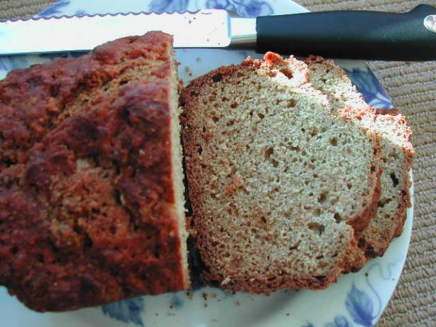 Light Wheat Beer Bread. Photo by Kumquat the Cat's friend