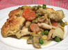 Chicken Pot Pie with Buttermilk Biscuit Crust