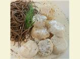 Scallops in Swiss Cheese Sauce