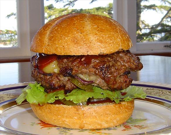 Hot Stuffed Mama Burger. Photo by A Good Thing