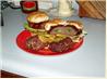 Hot Stuffed Mama Burger