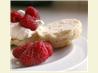 Traditional English Tea Time Scones With Jam and Cream