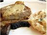 Pepper Steak With Butter Bean Mash and Portabella Mushrooms.. Recipe by English_Rose