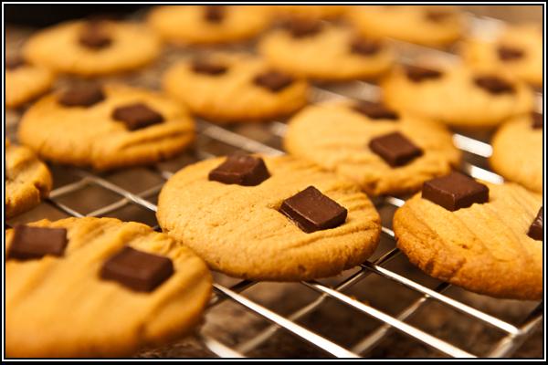 Easy Peanut Butter Cookies. Photo by NikonKevin