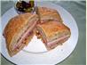 Real N'awlins Muffuletta. Recipe by Julie B's Hive