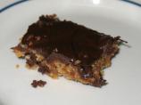 Peanut Butter Bars With Milk Chocolate Frosting