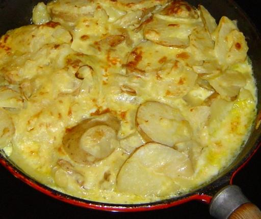 Potato and Onion Tortilla. Photo by MisChef-Maker