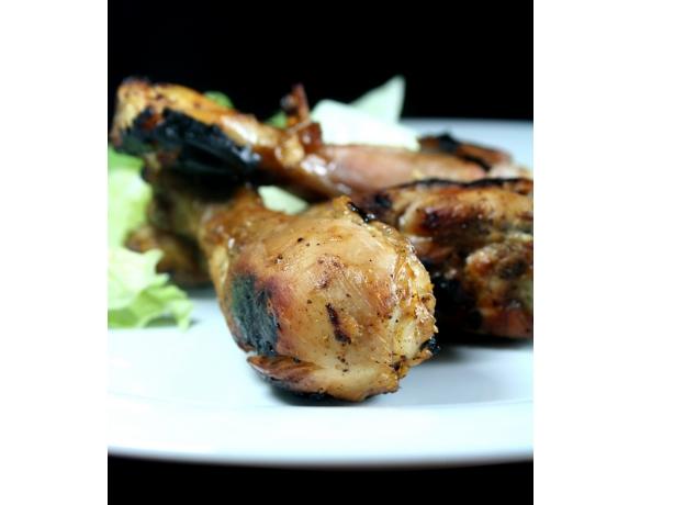 Honey Mustard Chicken Drumsticks. Photo by Chef floWer
