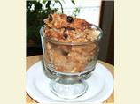 Apple, Rum and Raisin Bread Pudding