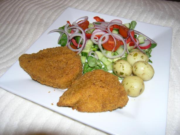 Chicken Kiev With Butter Bean Mash. Photo by English_Rose