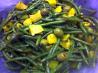 Green Bean, Orange and Green Olive Salad