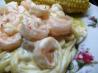 Mmmm Easy Shrimp in Alfredo Sauce. Recipe by Buster's friend