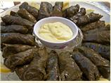 Stuffed Grape Leaves (With Meat)